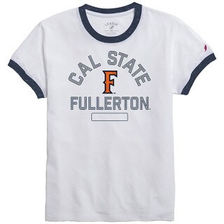League Cal State Fullerton Womens Intramural Ringer Tee